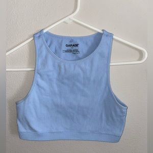 Garage Ribbed Cropped Tank